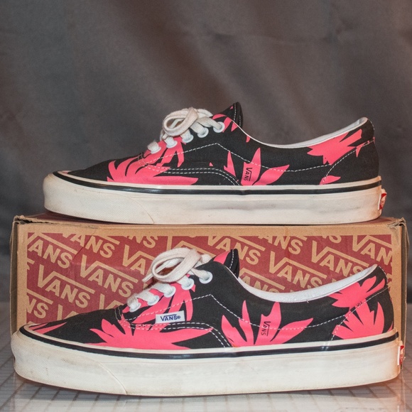 Vans Era 95 DX (Anaheim Factory) OG Black/OG Pink/Summer Leaf - Picture 6 of 6